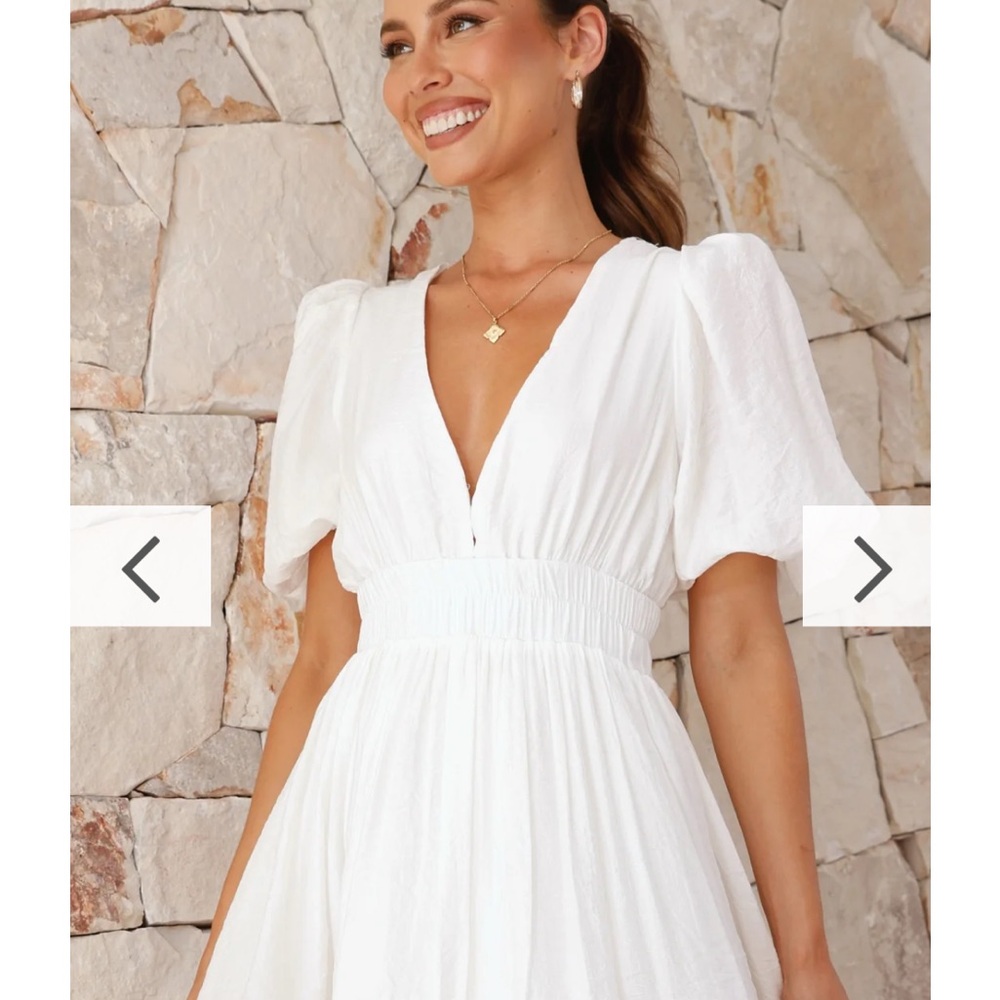 White Billy j dress. NWT. Size 12